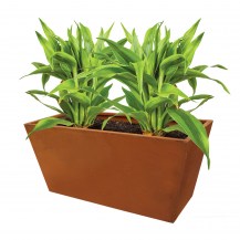 18479 - casa planter - with plants -  870x410x405